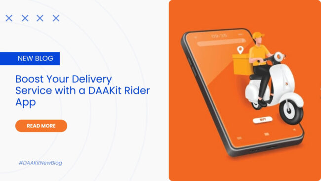 Boost Your Delivery Service with a DAAKit Rider App