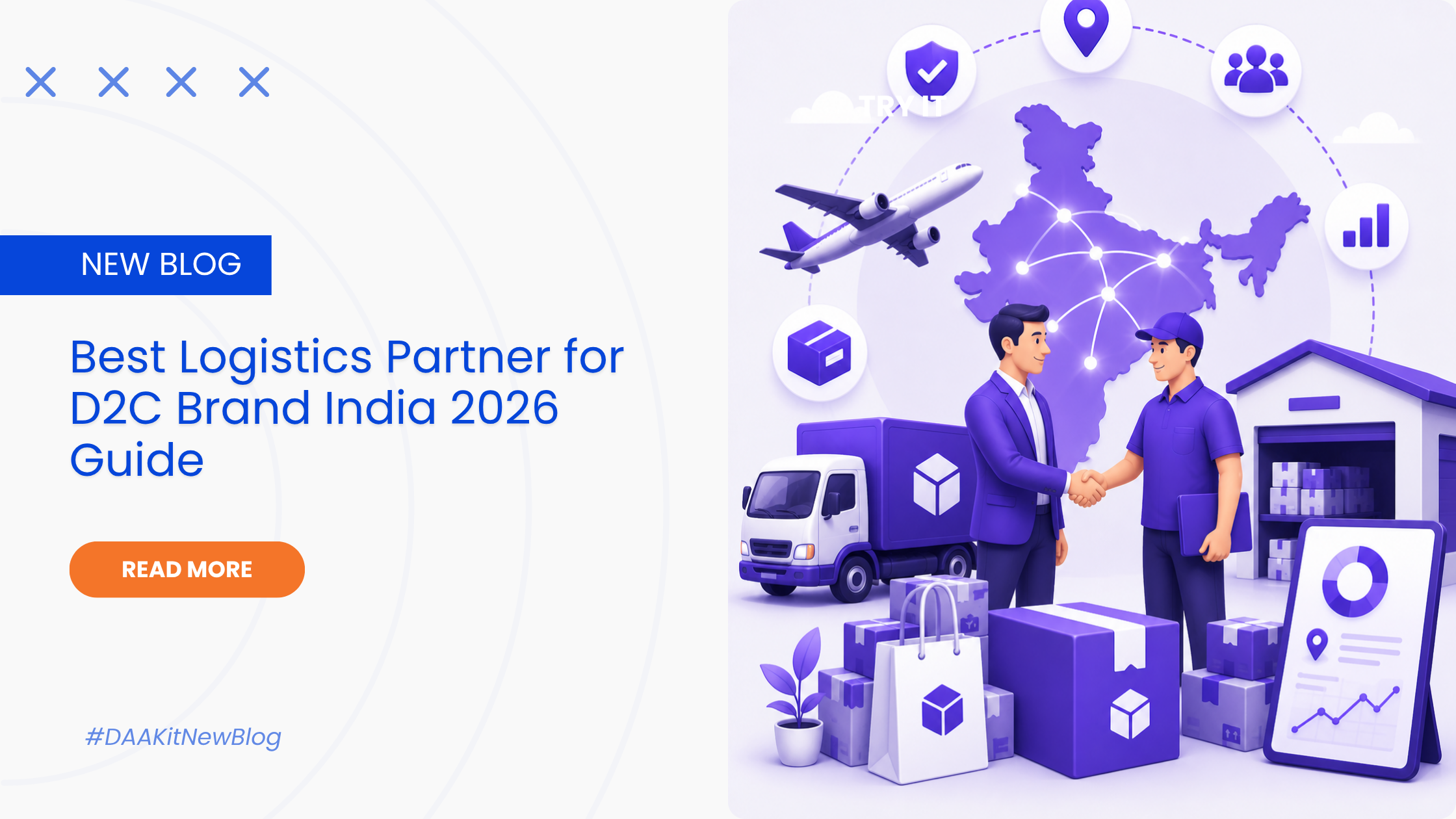Best Logistics Partner for D2C Brand India 2026 Guide | DAAKit